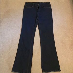 WHBM Skinny Flare Jeans EUC Size 8